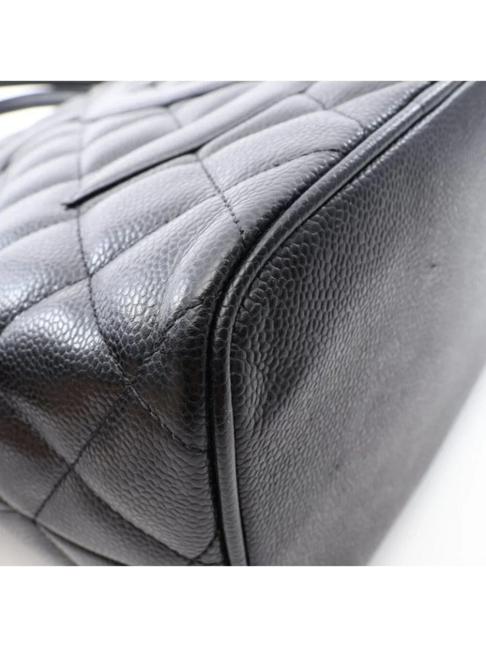 Chanel Tote Reissue Black Caviar Leather